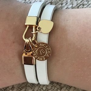 Victoria Emerson White wrap bracelet